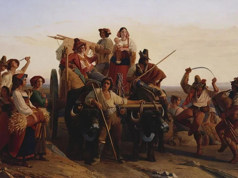 1808-August Canzi - Les Moissonneurs